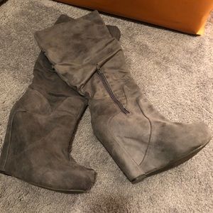 Jessica Simpson wedge boots